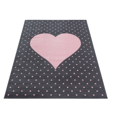 CLOUD - Tapis chambre enfant 080 x 150 cm - rose